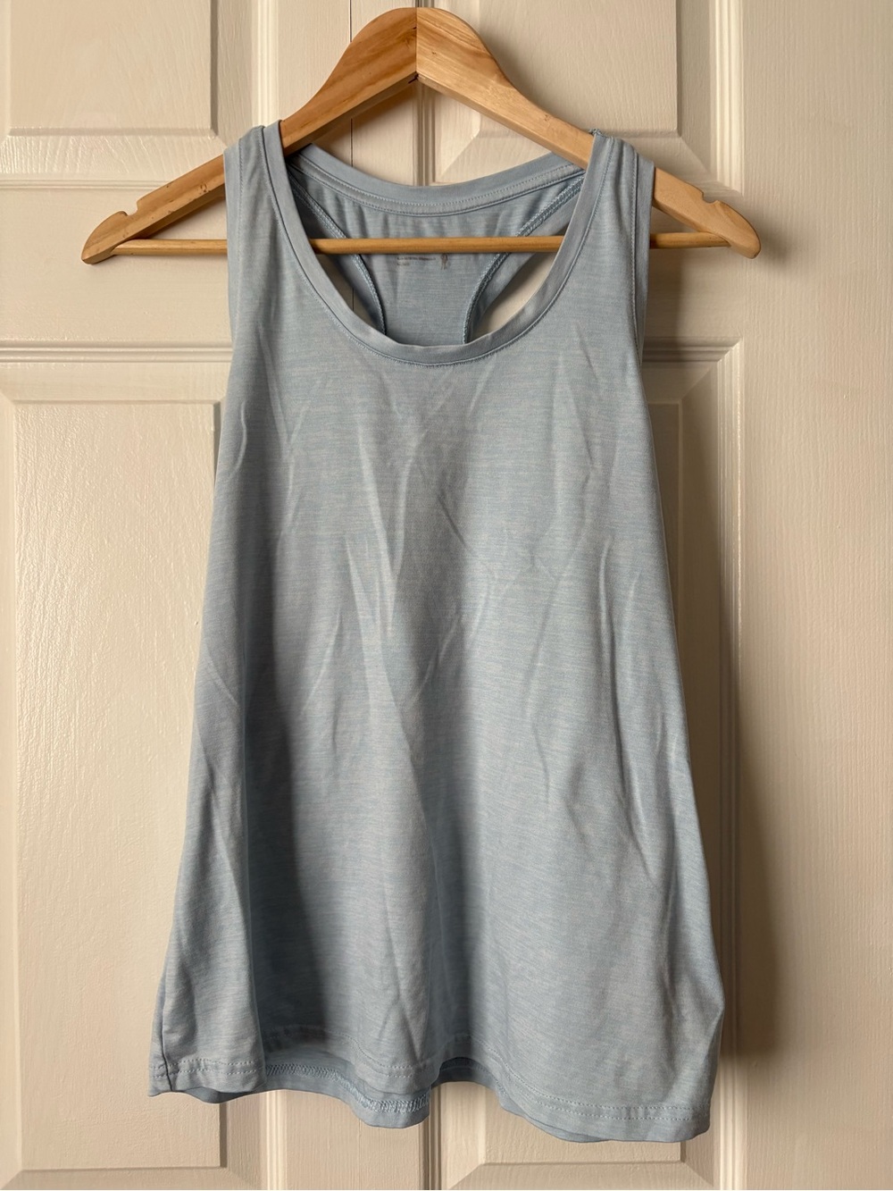 Jockey Light Blue Women’s Tank Top – Racerback Scoop